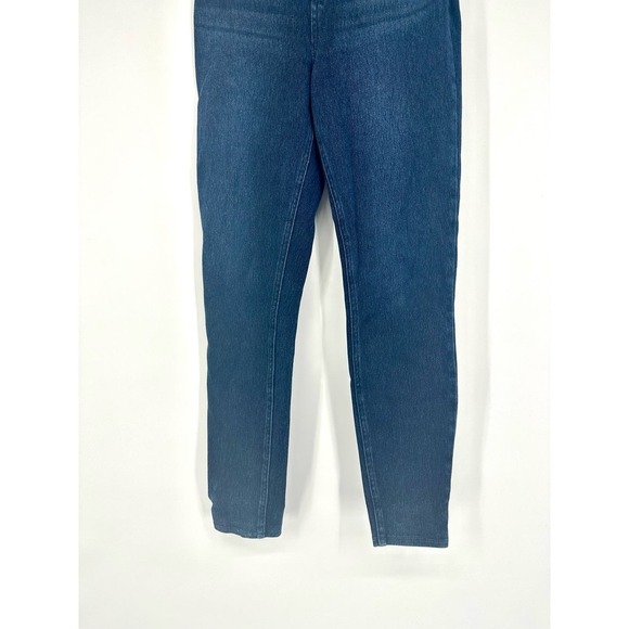 Spanx Jean-ish Ankle Pull On Leggings Size M Tall Denim - Picture 7 of 12